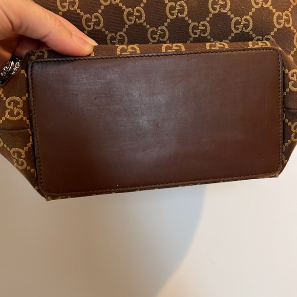 Gucci GG Vintage Canvas Tote Brown - Picture 3 of 8